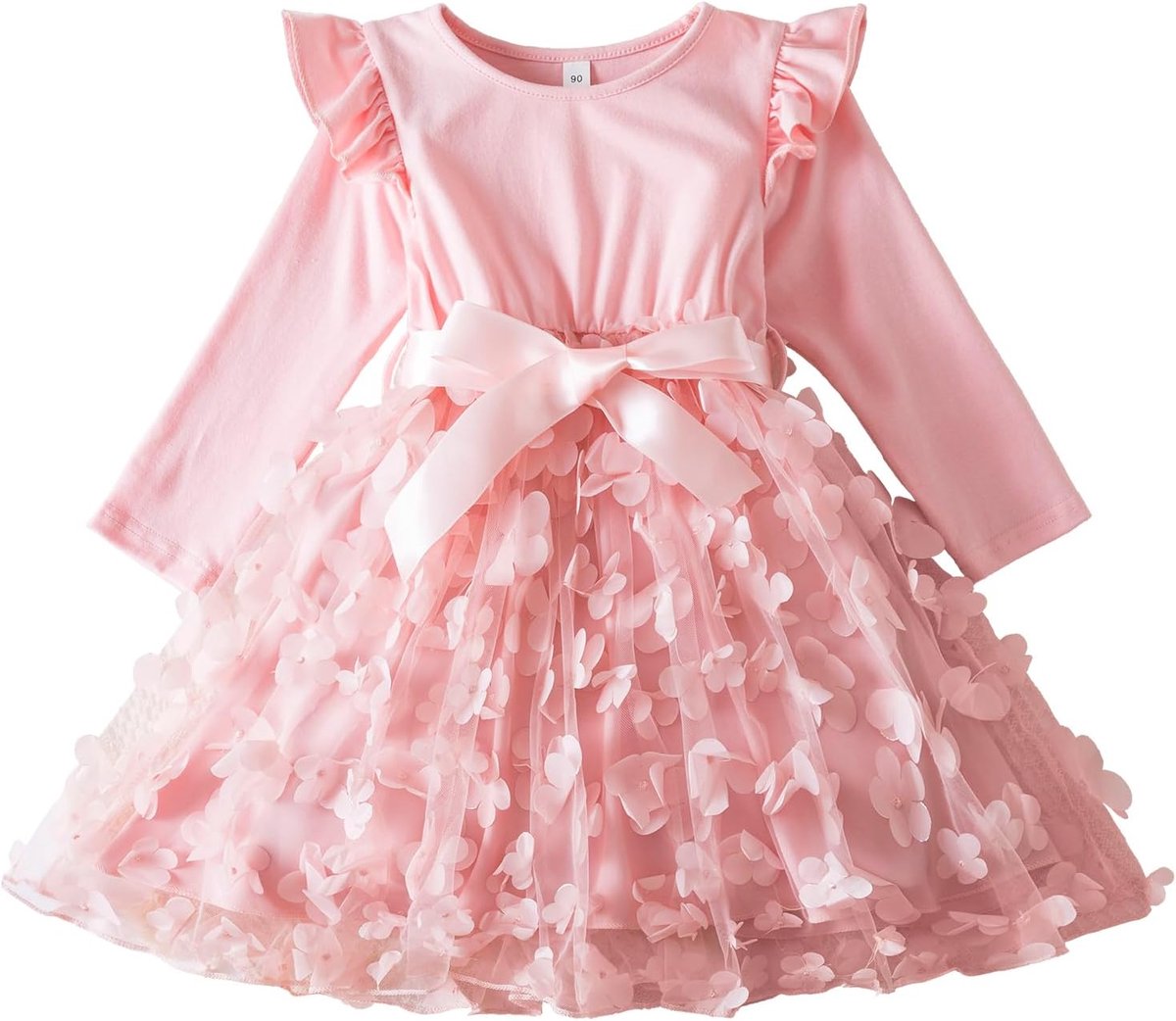 Kleding voor peuters, meisjes, tutujurk, ruches, bloemen, sterrenhemel, jurk, zomer, party, prinses, zomerjurk