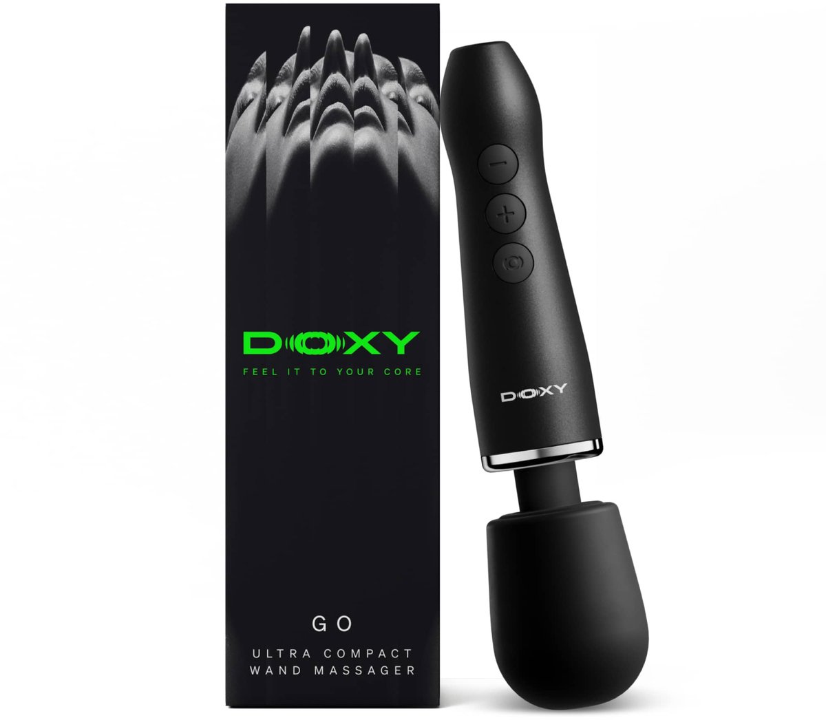 Doxy 2.0 - Doxy Go Wand Massager - Hoogwaardige Mini Vibrator Doxy Go