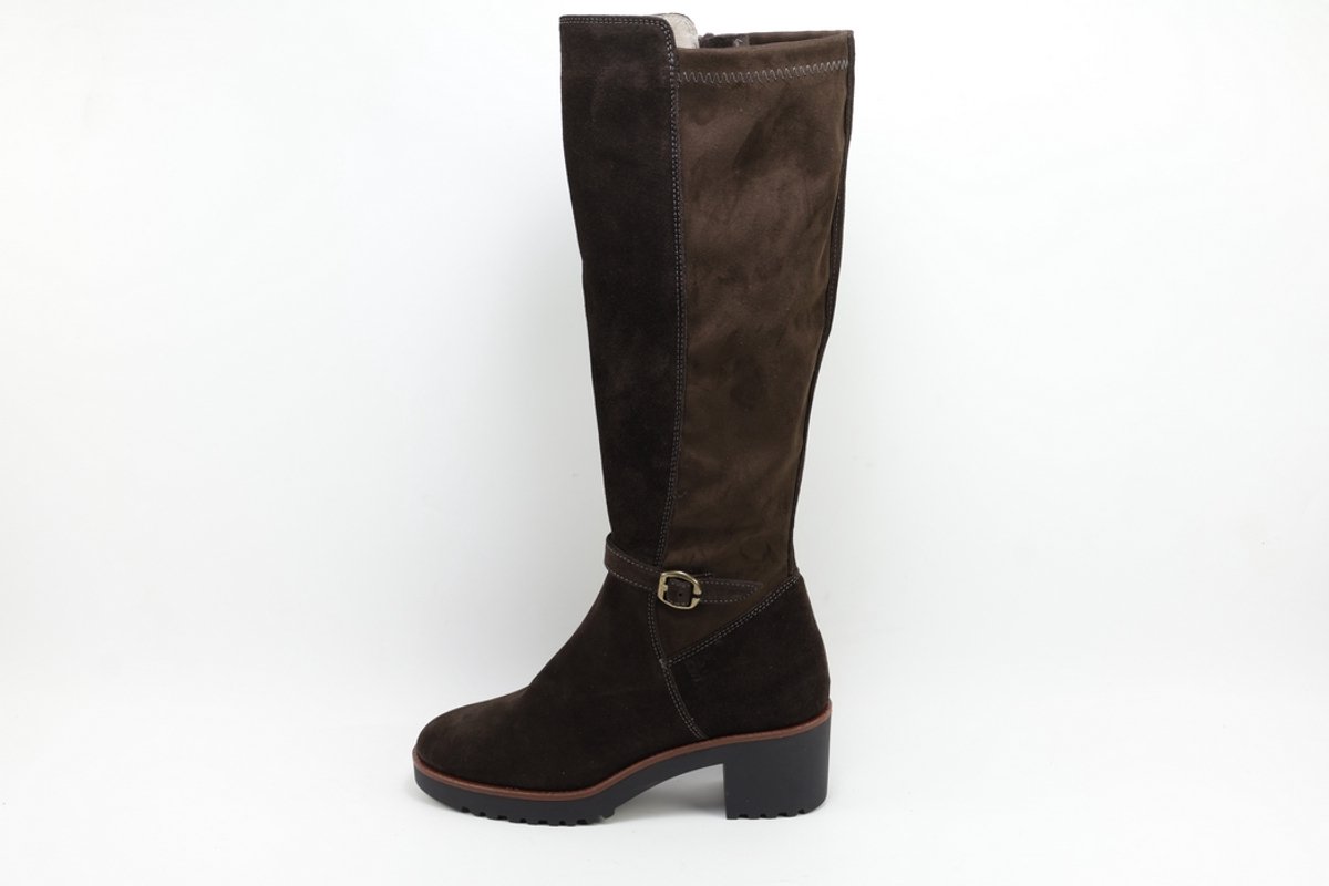 DLSport - 7237 XL - Dameslaars lang - extra kuitwijdte - Bruin