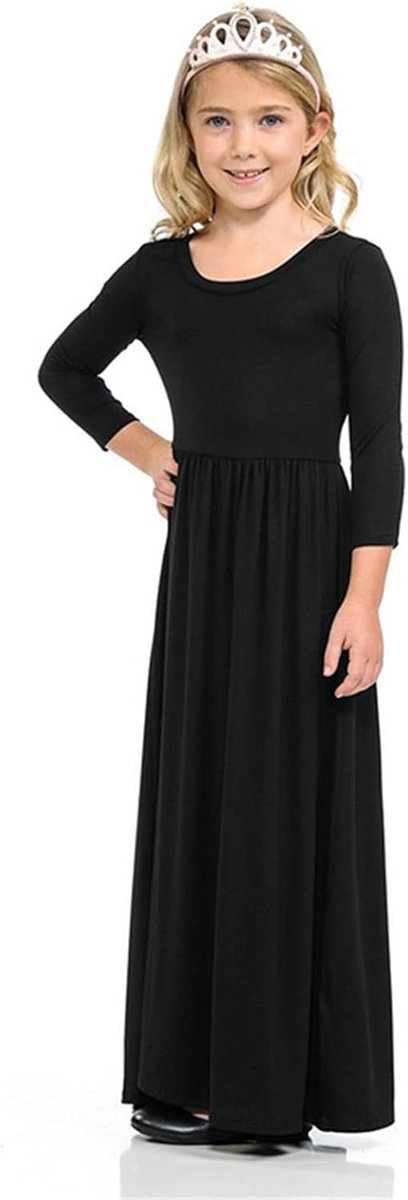 Jurk voor meisjes, kinderen, kleding, mouwloos, katoen, zomer, prinses, ceremonie, bruiloft, bloemen, mode, chic, verjaardag, casual, ademend, zacht, pastel A45