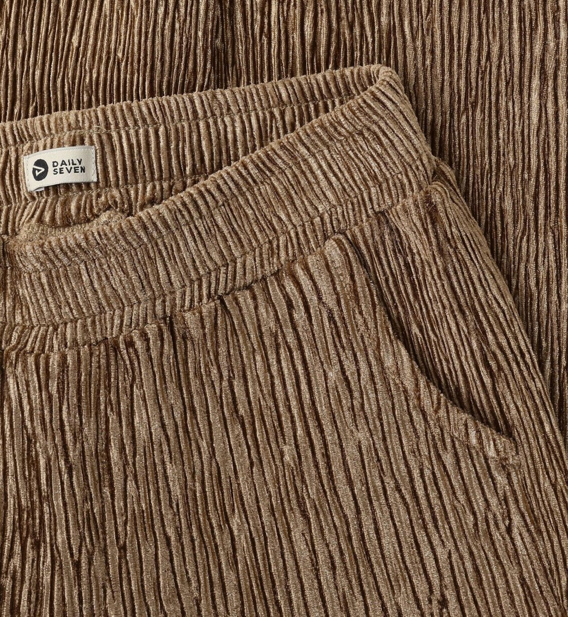Daily7 - Wide Fit Velvet - 2043 Affogat - Maat 104