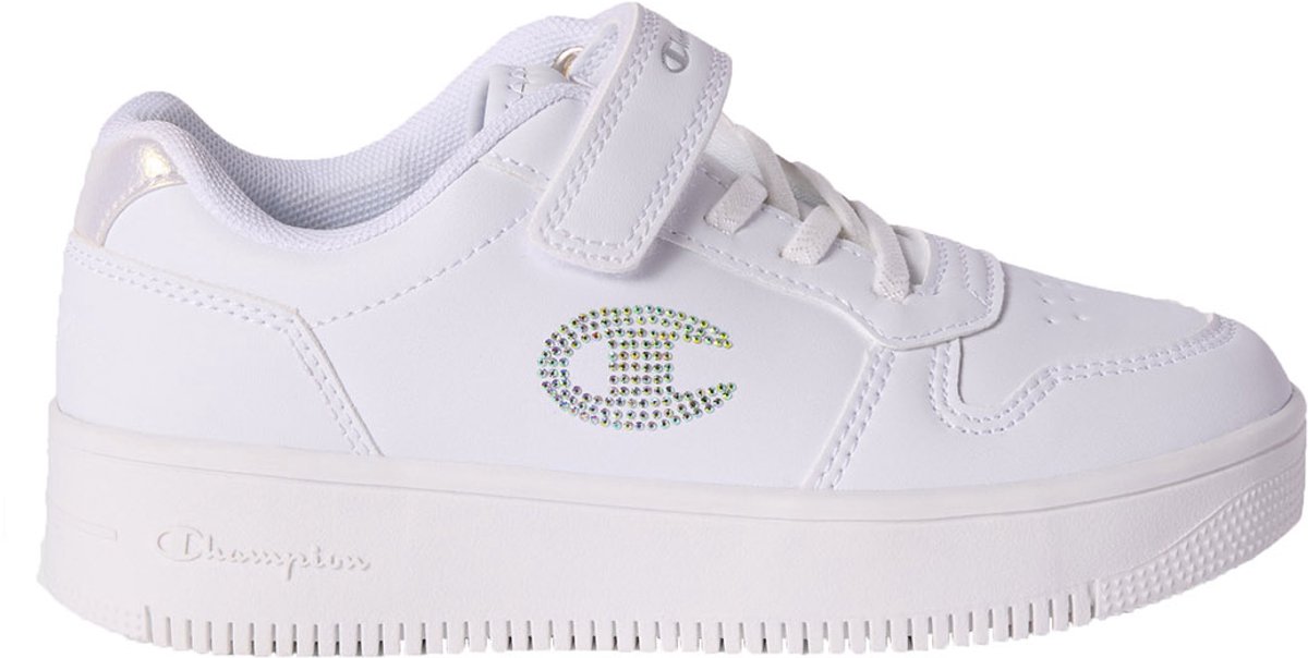Champion Meisjes RD18 Platform Glitter G PS Sneakers Wit