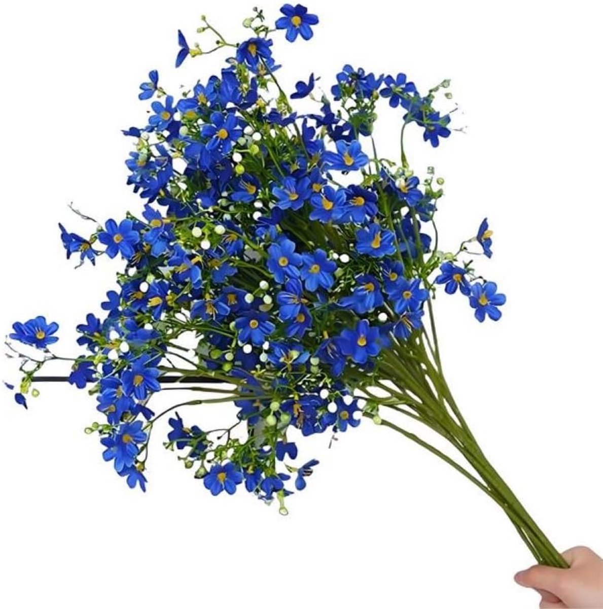 6 stuks kunstmatige zijden bloemen met 66 cm lange stelen, nooit verdorren nepbloemen voor hoge vaas, bruiloftsfeest, tuindecoratie, geen onderhoud tafel middelpunt voor thuis dineren decoraties