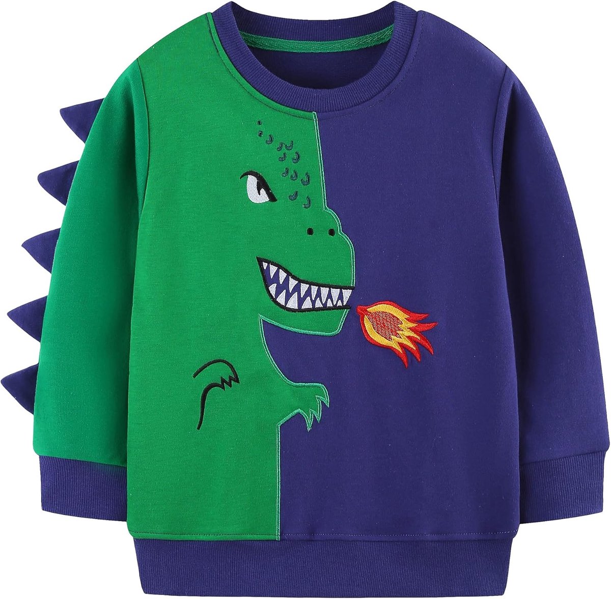 Sweatshirt Jongens Kinder Trui Katoen Warm Langmouwen Shirt Casual Sport Sweatshirt Schattige Print Kinderkleding Langmouwen Ronde Hals Topjes 2-7 Jaar