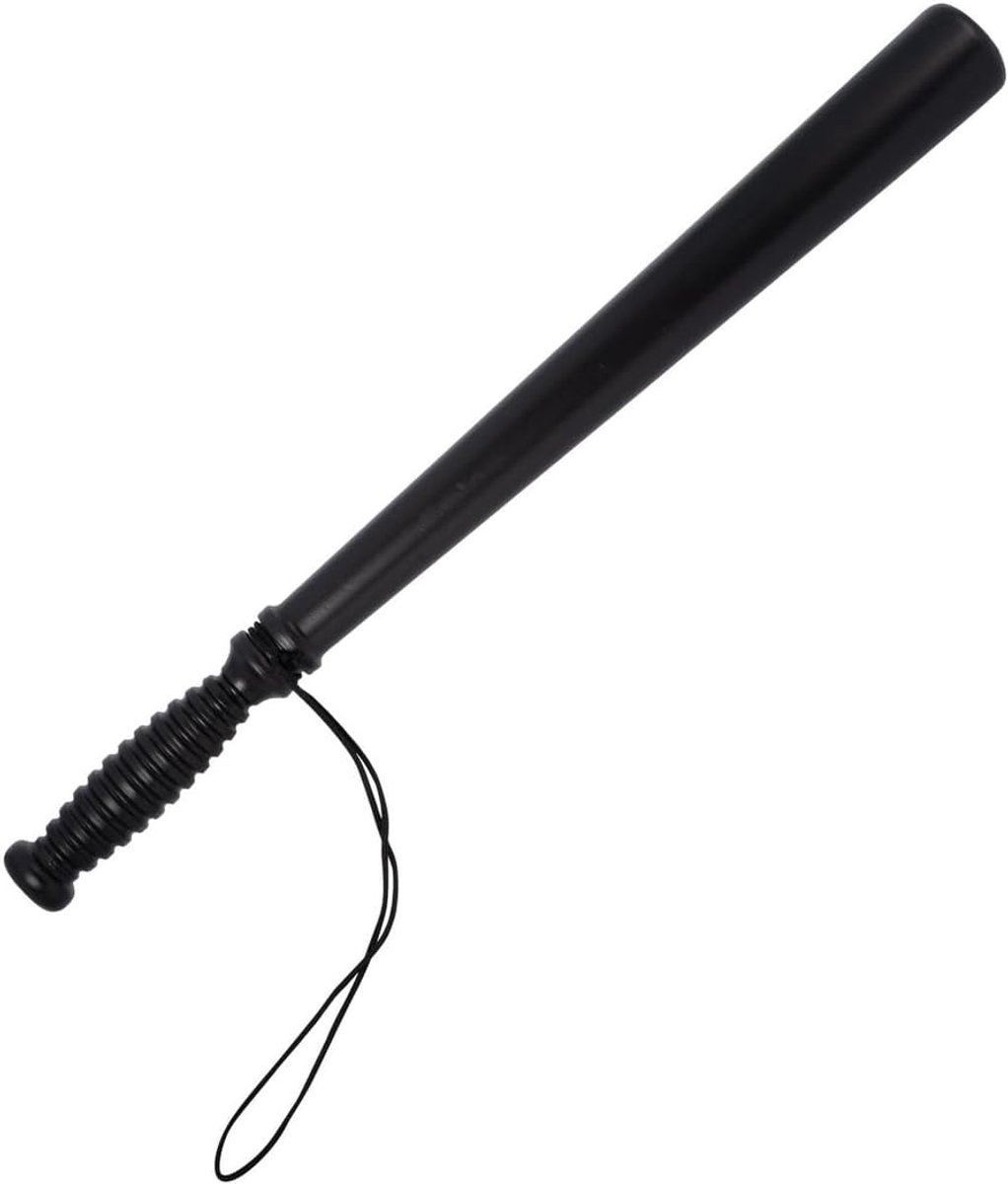 Clown - 30800 - Matraque - Truncheon - accessoire voor politieagenten, gendarmen - perfect voor carnaval, kostuumfeesten, themafeesten, Halloween - 50 cm - zwart - kunststof