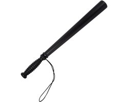 Clown - 30800 - Matraque - Truncheon - accessoire voor politieagenten, gendarmen - perfect voor carnaval, kostuumfeesten, themafeesten, Halloween - 50 cm - zwart - kunststof