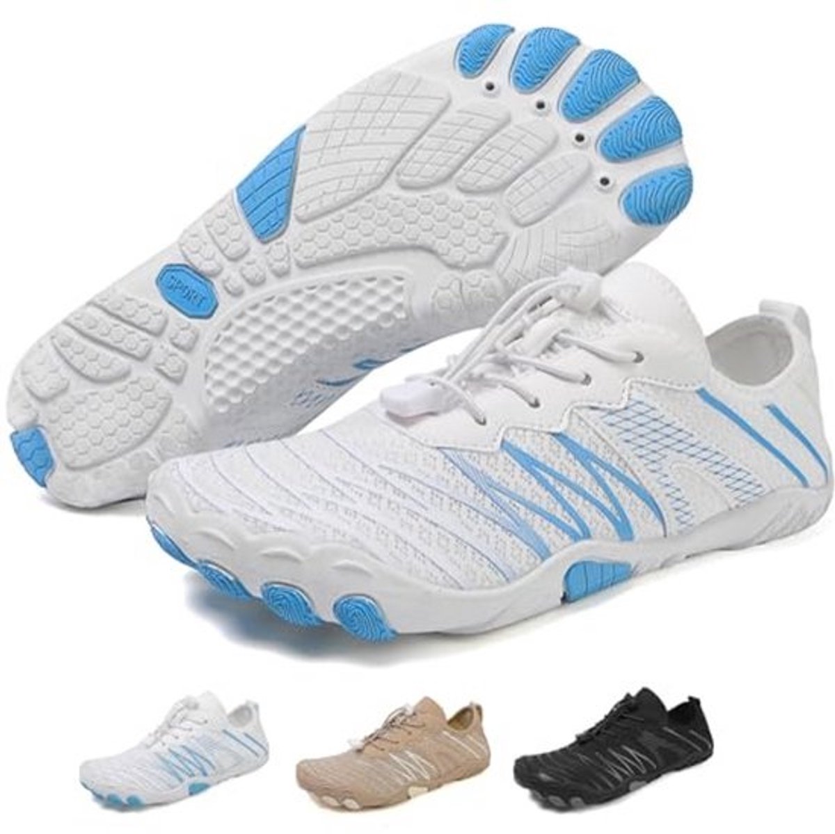 Comfortabele Waterschoenen voor Dames en Heren - Sneldrogende Badschoenen voor Strand en Yoga