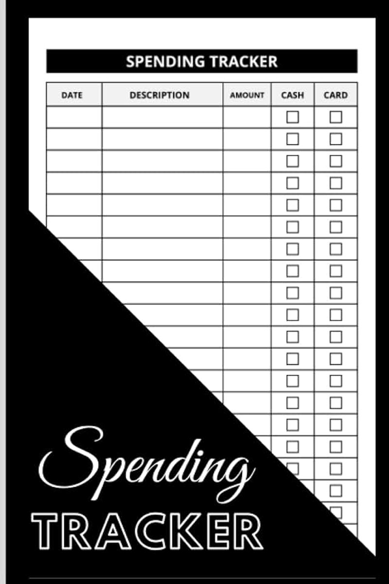 Tracker: Spending Tracker Notebook, Personal Spending Log & Spending Diary