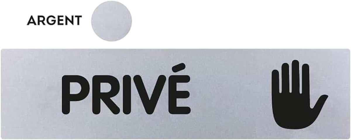 4320953 plaat, zilver