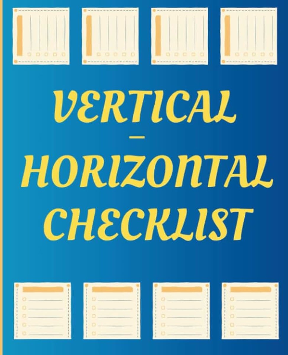 Vertical-Horizontal Checklist: For Western and Asian writing