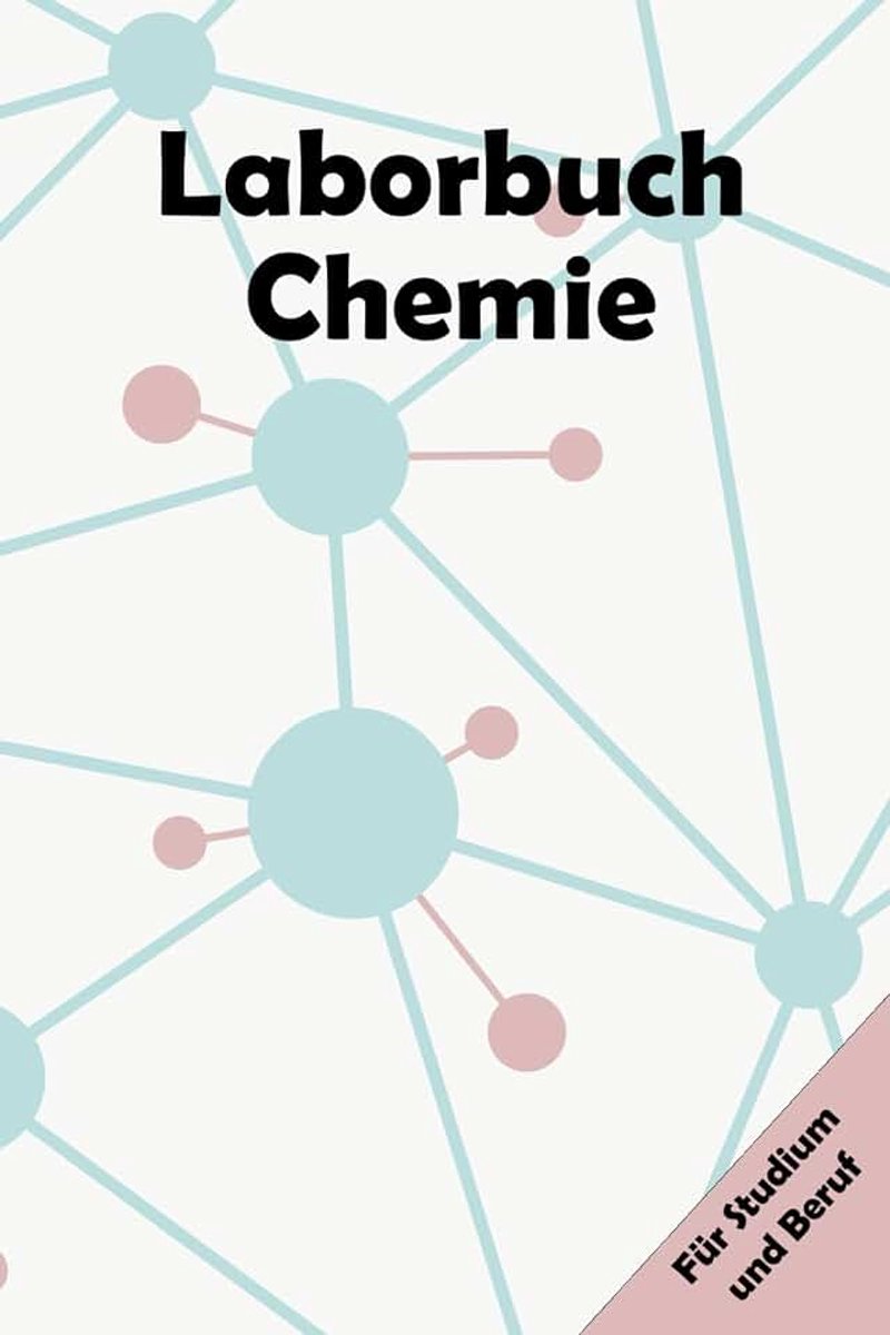 Kompaktes Laborbuch / Labortagebuch / Labor Notizbuch für Chemiker, Physiker, Biologen, Mediziner, Laboranten, kariert mit Inhaltsverzeichnis, 100 Seiten