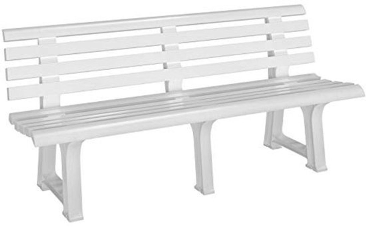 Tuinbank Weerbestendig 3-zits Kunststof 145x49x74cm