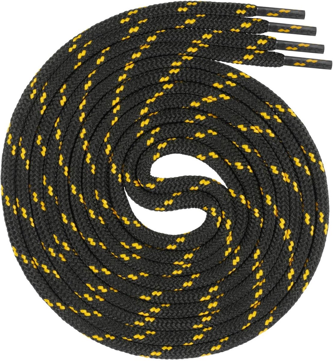 Rond ca. 4,5 mm diameter voor werkschoenen trekkingschoenen wandelschoenen laarzen - schoenveters schoenveters van polyester - lengtes 70 - 220 cm