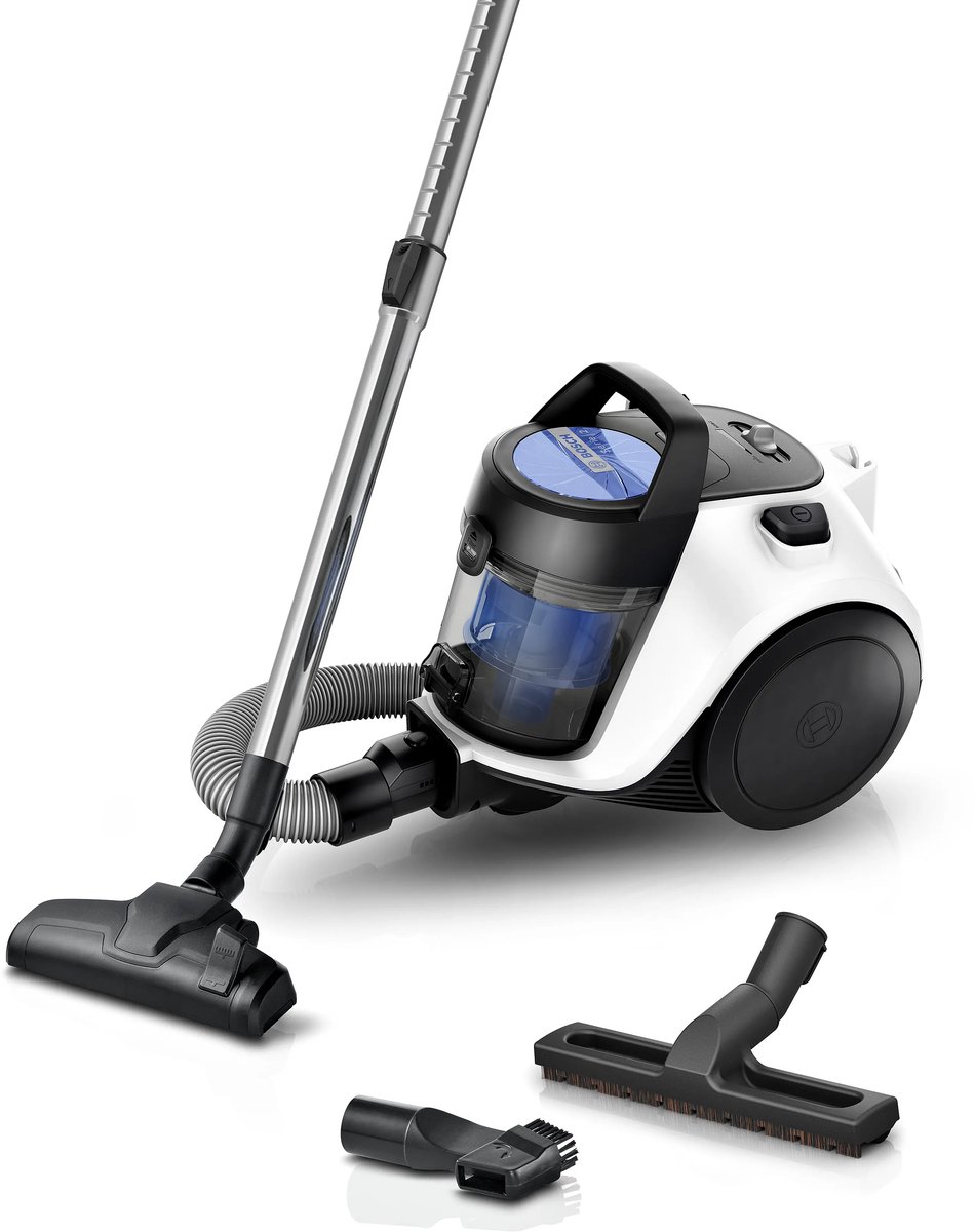 Bosch Serie 2 BGS05WH2H stofzuiger 1,5 l Cilinderstofzuiger Droog 700 W Zakloos