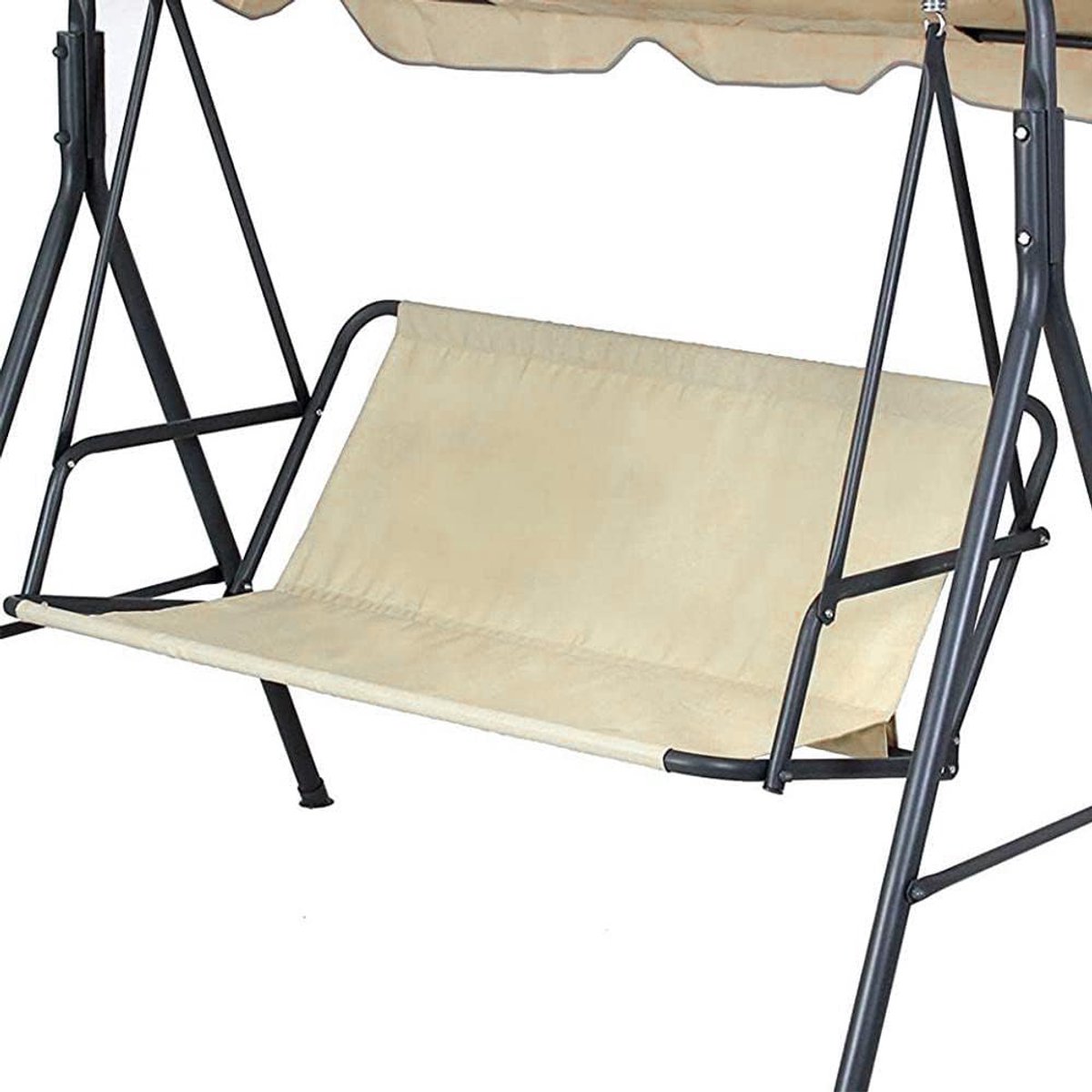 Schommelbankhoezen - Stoelhoezen - Tuinmeubelen Beschermen - Waterdicht en Scheurvast - 138 x 50 x 50 cm - Beige