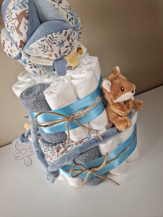 Little Dutch Forest Friends speelbal Luiertaart - babyshower- kraamcadeau — afbeelding 5