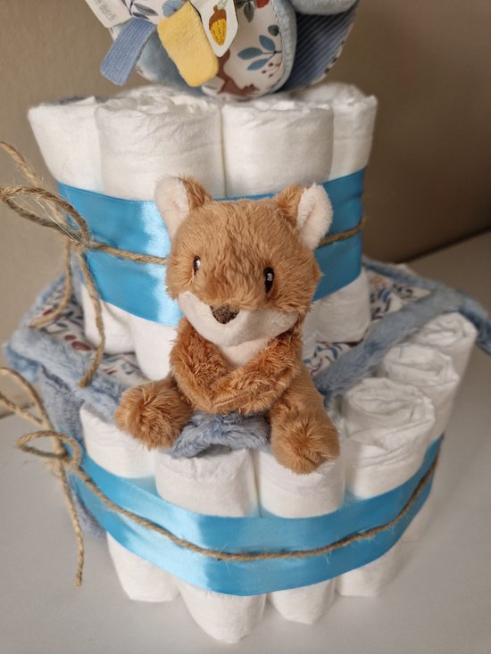 Little Dutch Forest Friends speelbal Luiertaart - babyshower- kraamcadeau — afbeelding 4