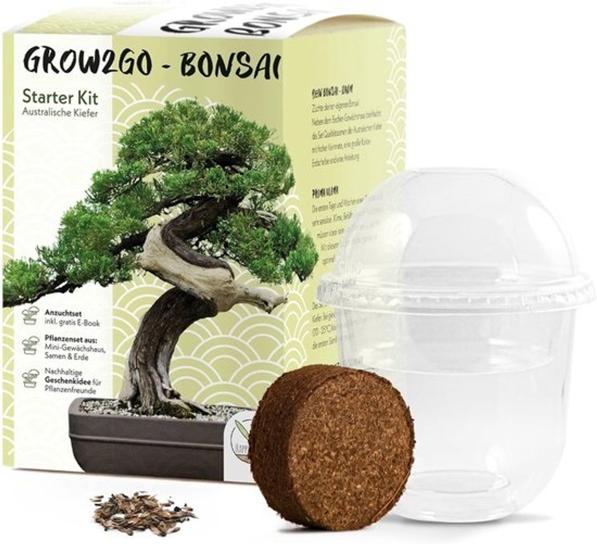 Bonsai Starter Kit - Bonsai, Growing Set, Duurzaam Cadeau - 1 Stuk