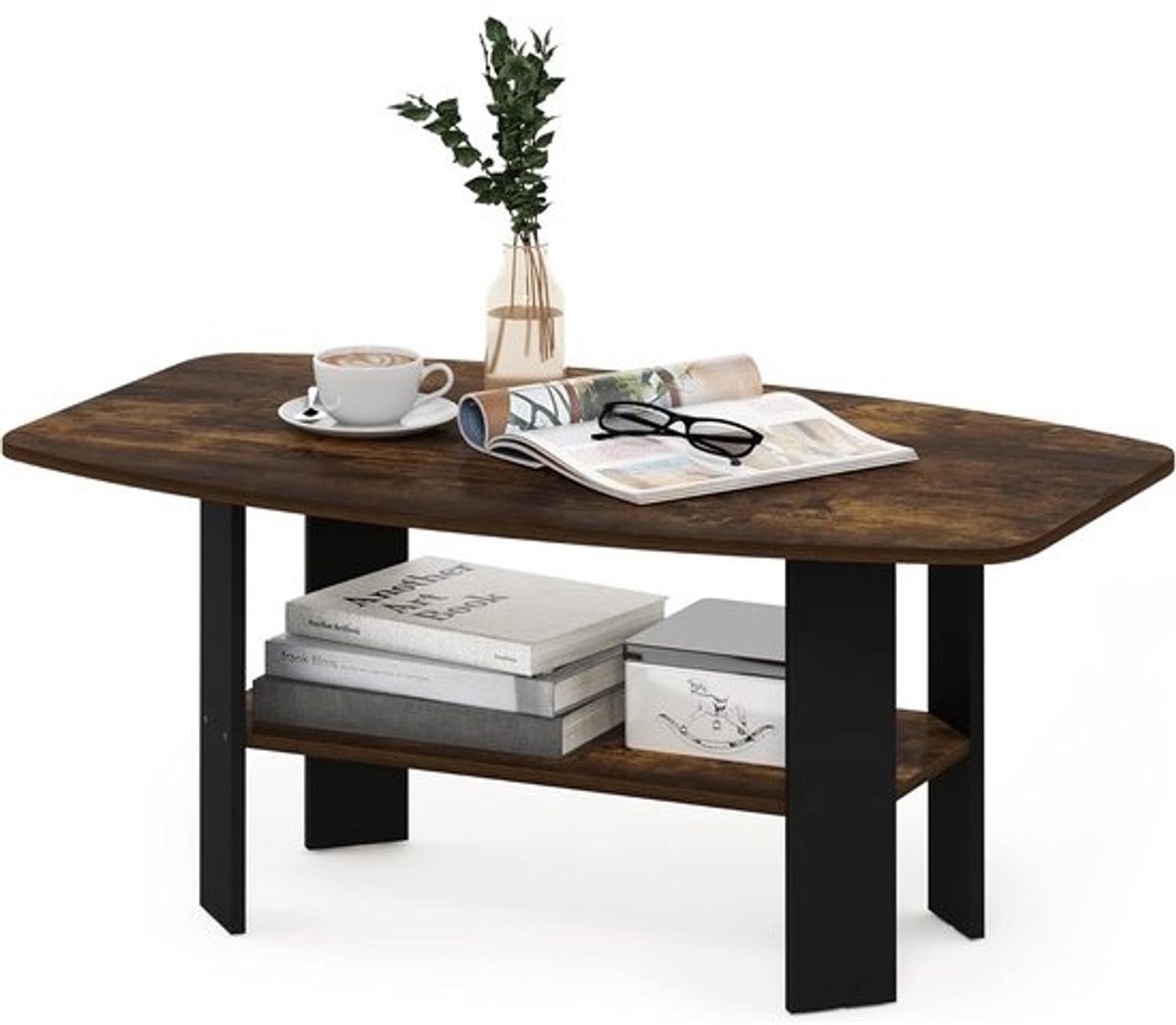 Compacte Salontafel en Bijzettafel - Stijlvol Design voor Kleine Ruimtes
