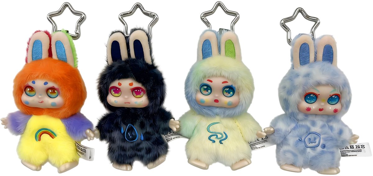 KIMMON - 'Weather Code' serie - Blind Box collectie - Pluchen Mini Verzamelfiguren - 12 cm — cadeau in Spellen & Speelgoed - foto 4