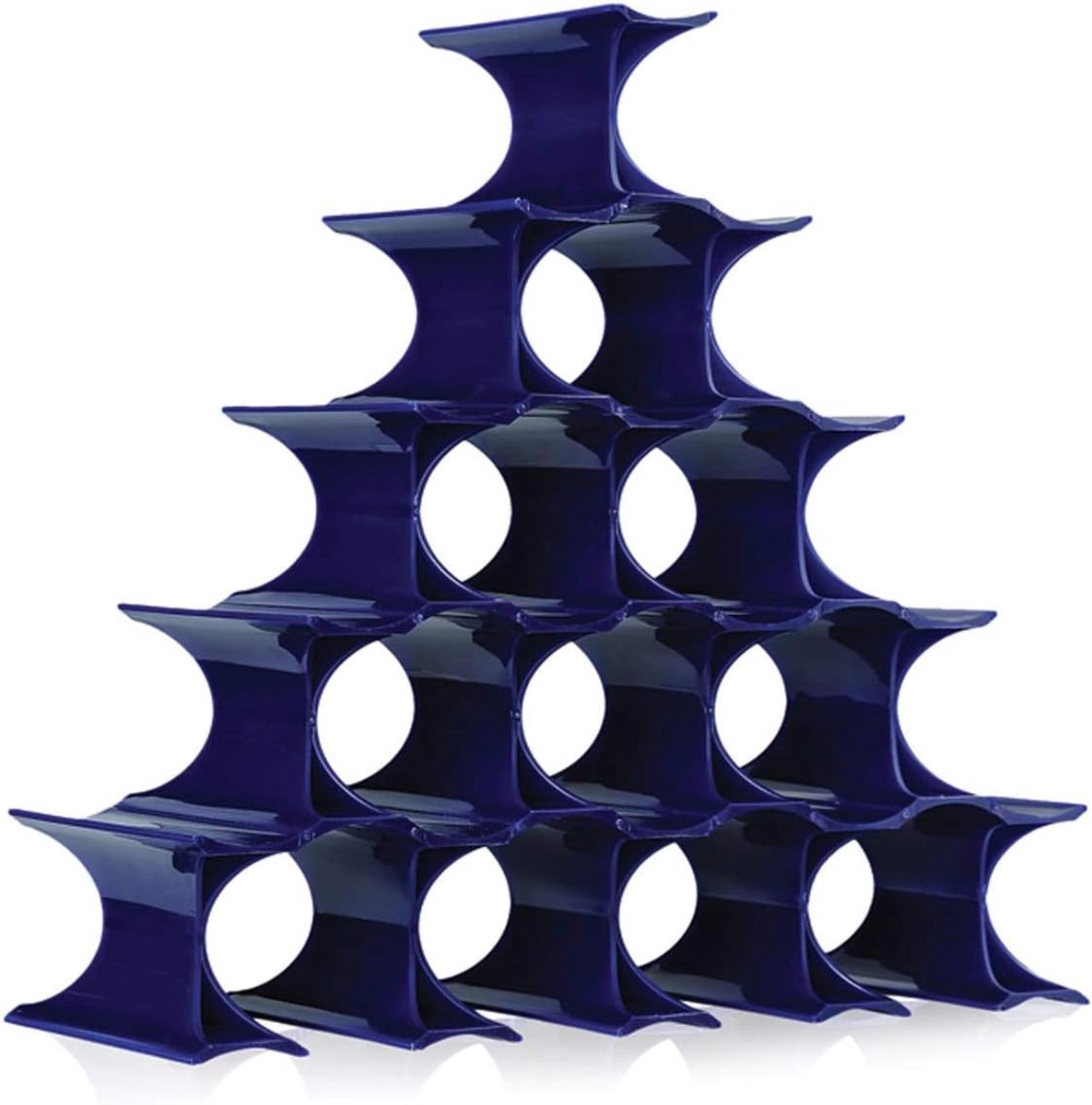 Infinity flessenhouder, blauw
