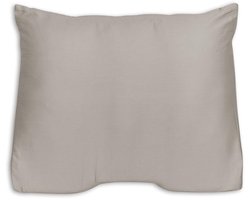 Silvana Support - Katoensatijn Kussensloop Schoudercontour voor kussen Blauw - 60 x 60/70 cm - Zand
