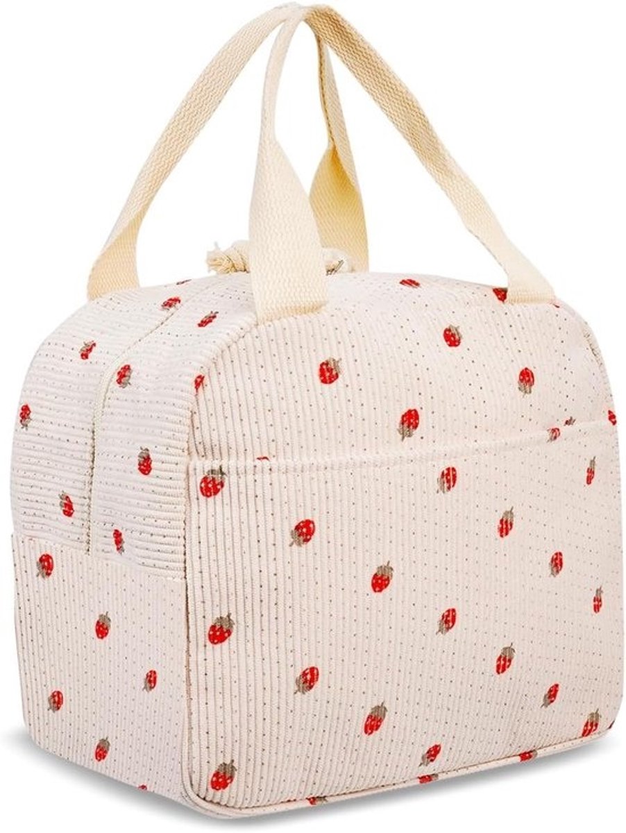 Thermische lunchtas - koeltas met folivoering - 9.8 L - met fleshouder