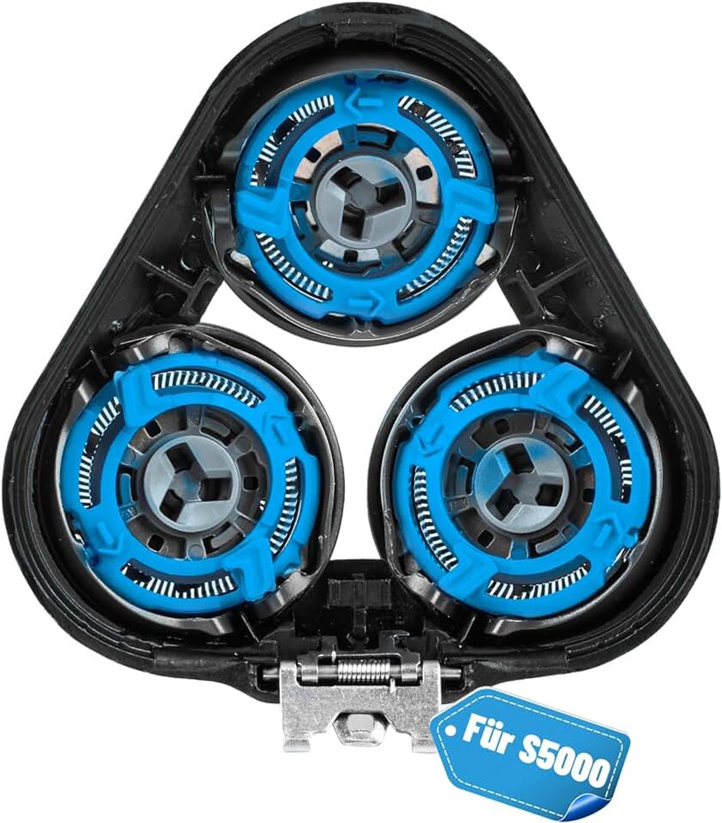 Scheerkoppen compatibel met Philips Series 5000 scheerkop vervangende scheerkop voor Philips S5xxx AT8xx AT7xx PT8xx PT8xx PT7xx met ronde vorm | niet geschikt voor S55xx S58xx
