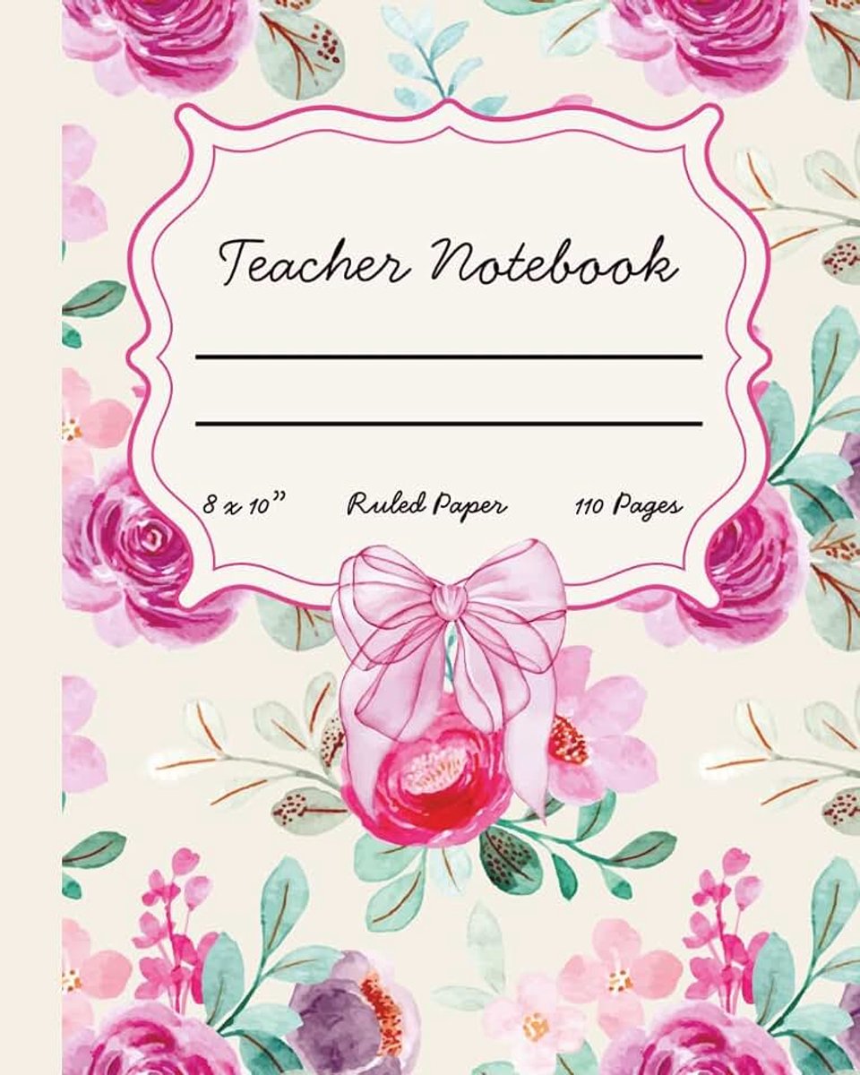 Teacher Appreciation Gifts: vintage floral Planner Journal diary Thank you Gift Book Lined Notebook