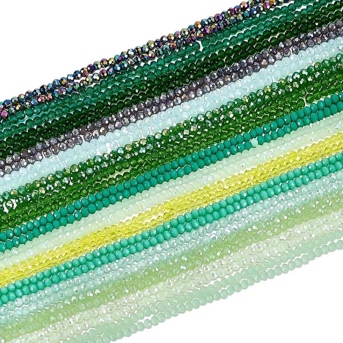 Facet Glas Kralen 15 Stijlen 3mm Miny Spacer Bead Ronde Kleine Craft Glas Kralen voor Sieraden Maken DIY Ambachten Ketting Armband Oorbellen Sleutelhangers Levert