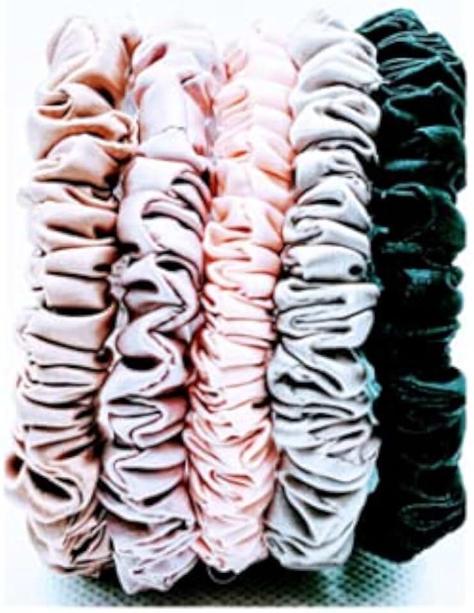 Scrunchies- Licht Goud