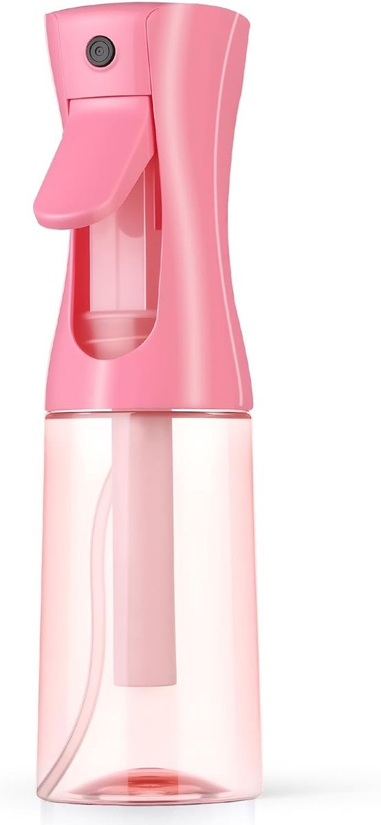 200ml Sprayflessen met Fijne Mist, Herbruikbaar en Lekvrij voor Haarverzorging, Gezichtsreiniging en Planten, Kleurverloop in Roze