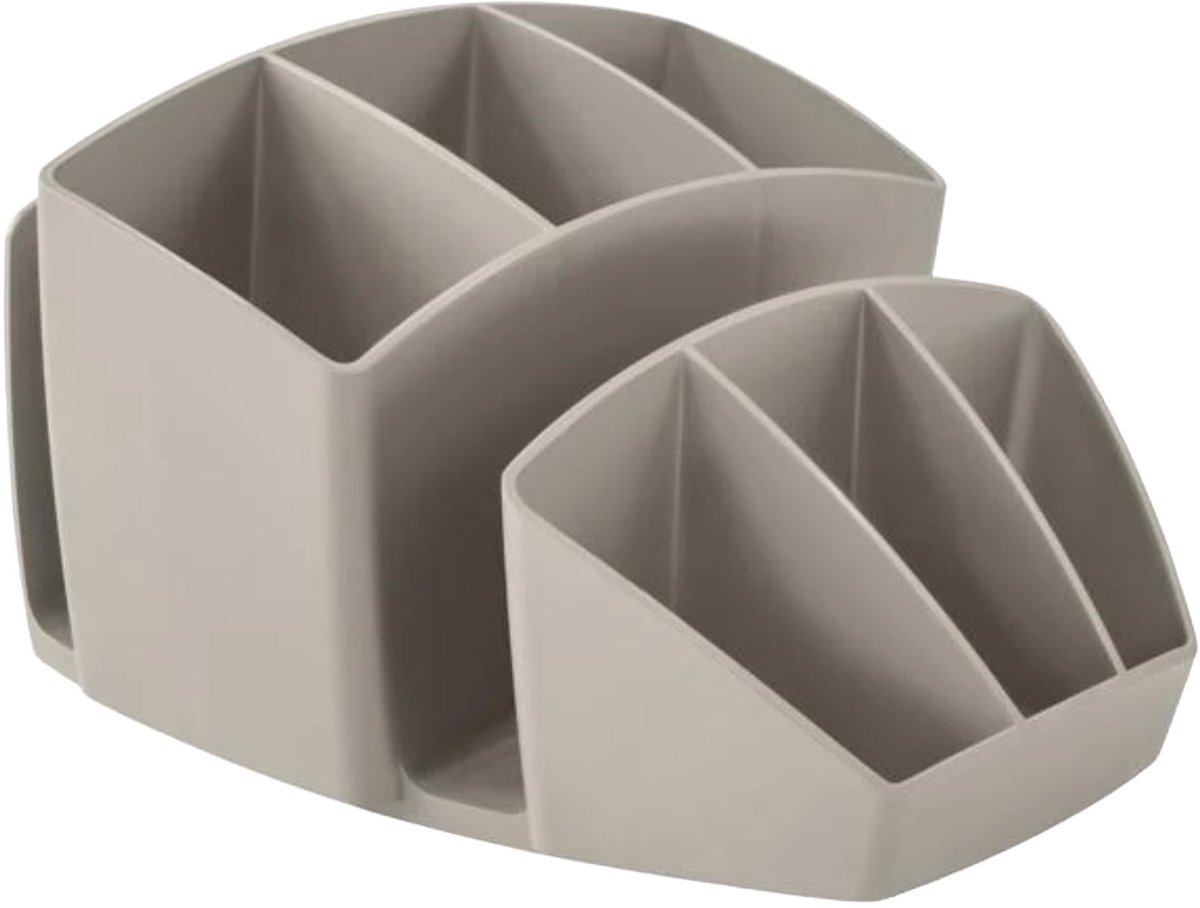 CEP - Pennenbak - Classic - 8-vaks Plastic Zandgrijs - CP-1005800631