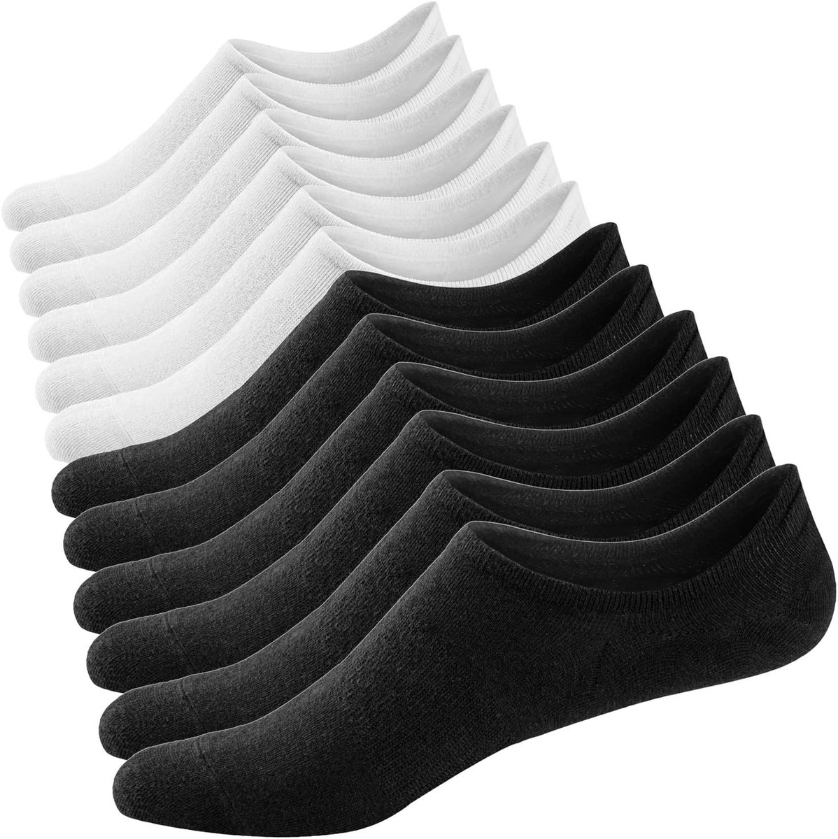 Sokken katoen korte sokken sportsokken voor loafers boots schoenen met antislip siliconen