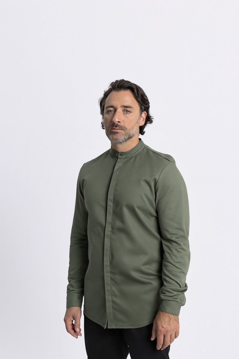 CG Workwear Men´s Care Chef Jacket Arona Longsleeve CGW03780 Zwart