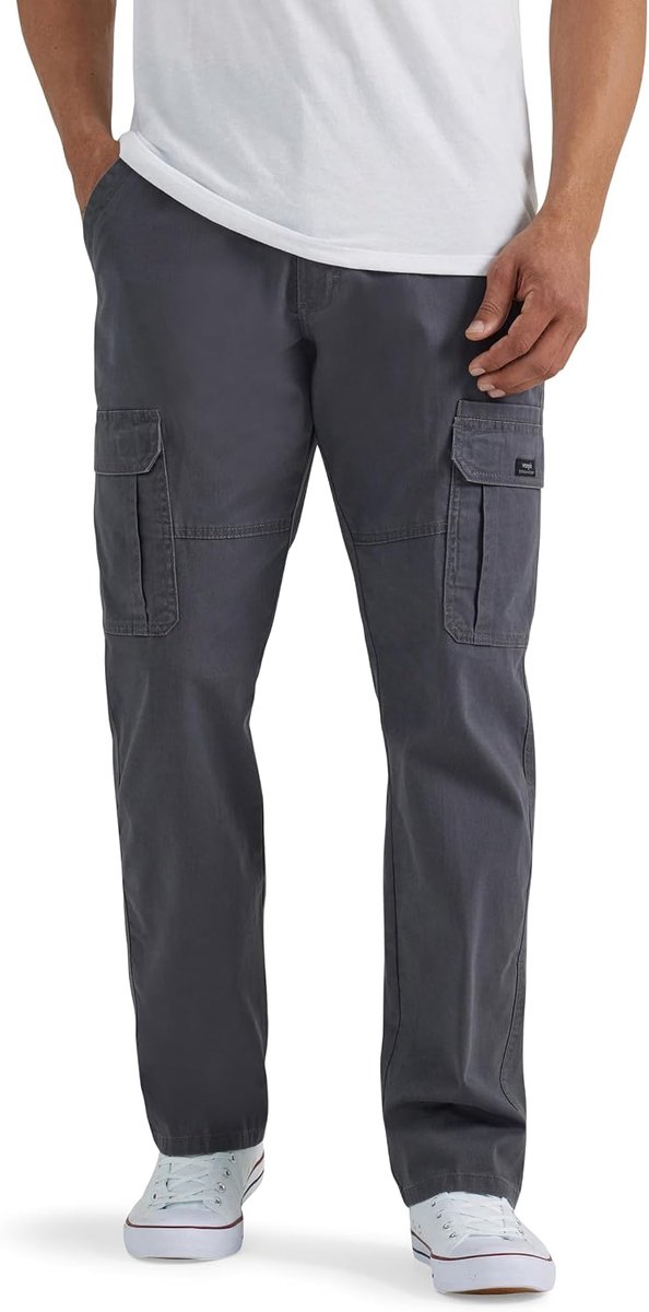 Authentics heren Broek voor vrije tijd Relaxed Fit Stretch Cargo Broek