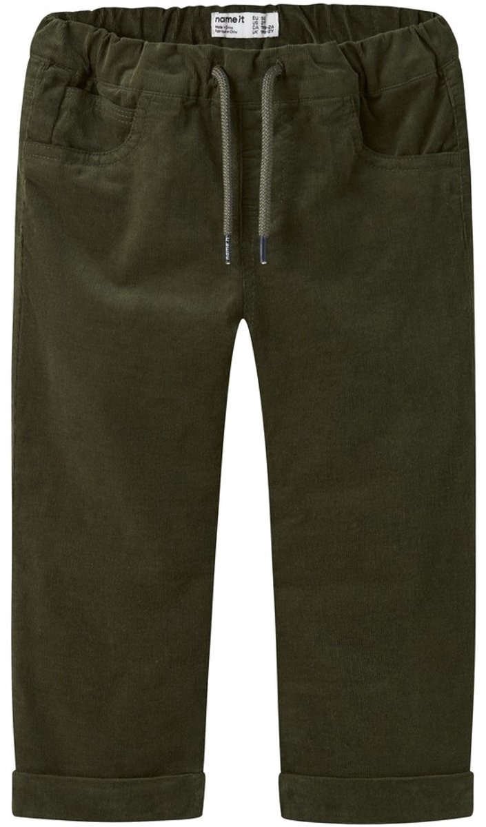 Name it broek jongens - groen - NMMben - maat 92