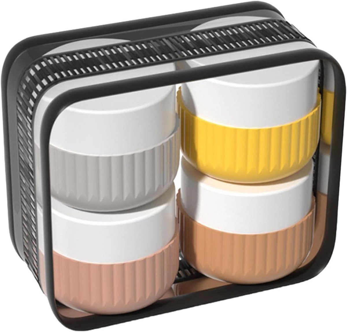 Shampooflessen voor op reis, draagbare lekvrije shampoo voor op reis - 50 ml compacte opbergorganizer voor thuis, reizen, uitje, bedrijf, reis, vakantie