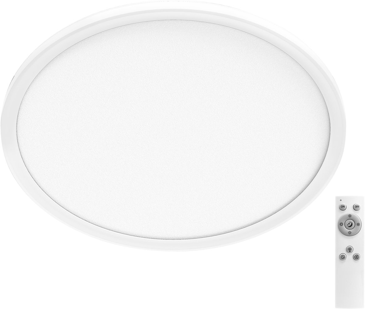 OSRAM LED-plafondlamp Orbis EasyFix wit, 3000 K / 4000 K / 6000 K, warm wit, 1850 lm, 22 W, 42 cm Ø, polypropyleen (PP)