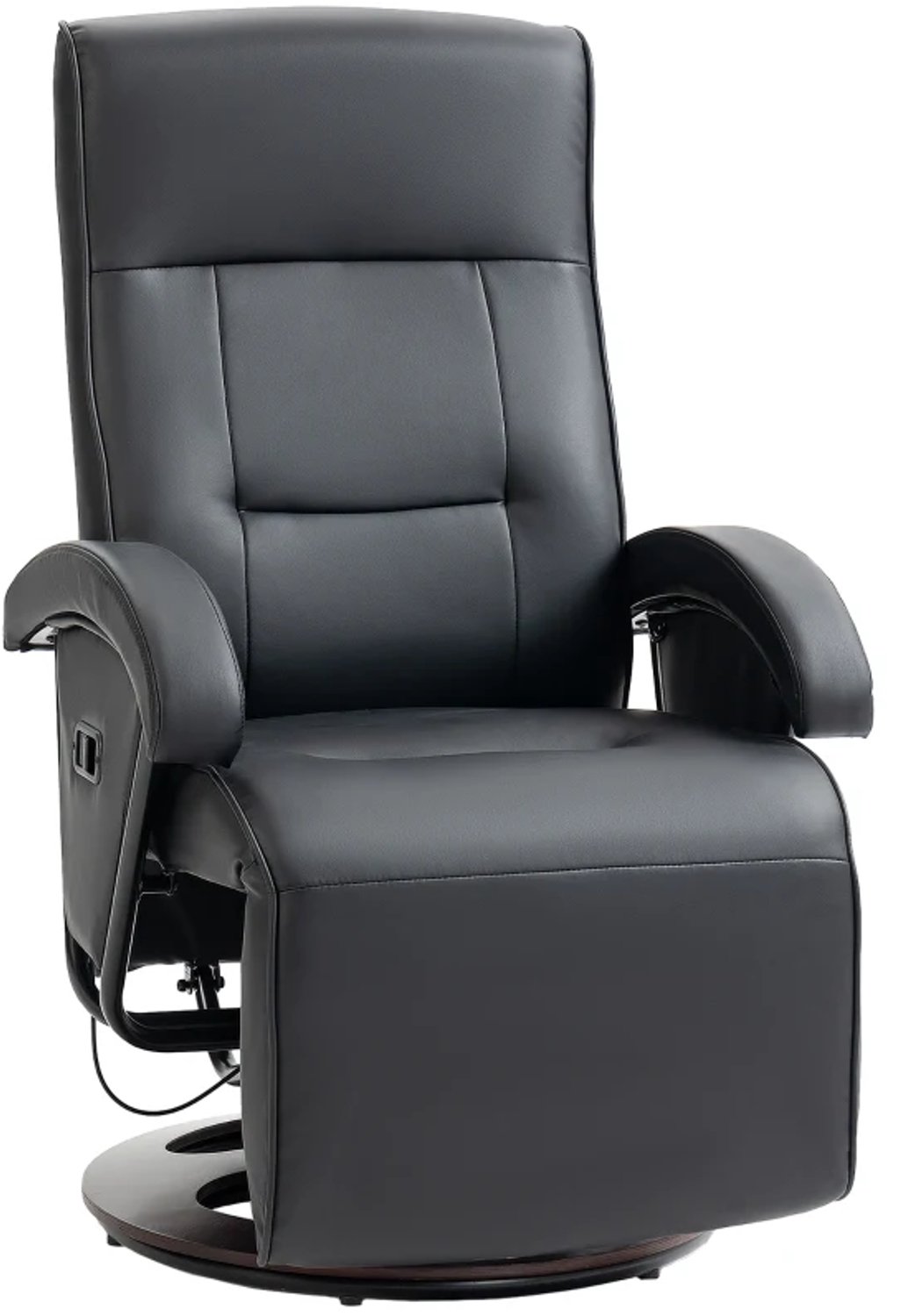 GranMaison Relaxfauteuil - Relaxzetel - Relaxstoel - Fauteuil - Stoel - Met armleuning - Voor één Persoon - Zwart