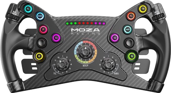 MOZA R12 V2 direct drive simracingset 12 Nm met KS stuurwiel en SRP2 pedalen - PC van Moza — afbeelding 4