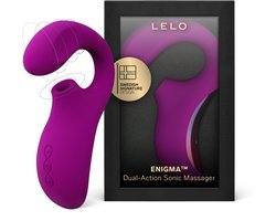 LELO ENIGMA – Sonische Stimulator – Waterdicht – Dubbele Stimulatie – Deep Rose