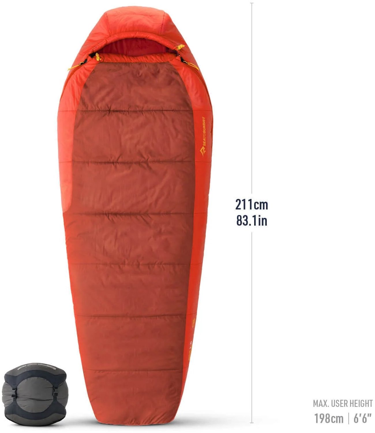 Sea to Summit Hamelin Synthetic -9 Long - Synthetische slaapzak