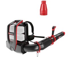 Einhell Professional Accu Bladblazer GP-LB 36/280 Li E BL Solo - Power X-Change - 36 V/Li-ion - Blaassnelheid: 280 km/h - Rug gedragen model - Excl. accu en lader