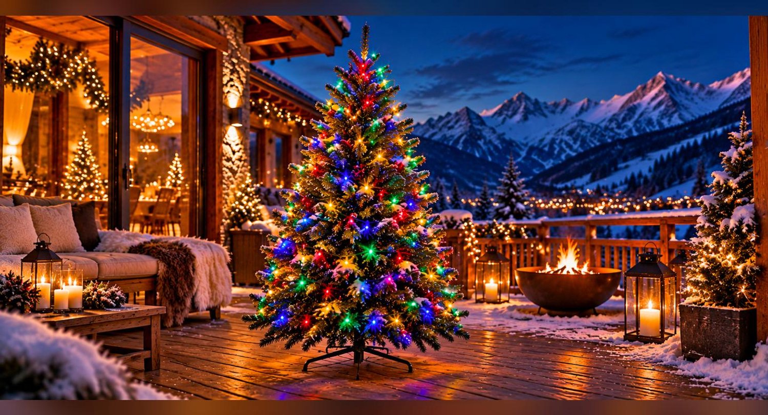 Fameilleur Compacte LED Slinger 750 LED - Veelkleurig & Knipperend - Kerstverlichting voor Binnen en Buiten - IP44 - Kerstboomverlichting voor Kerstboom & Kunstkerstboom - Feestverlichting voor Tuin, Balkon, Raam en Veranda - Vrolijke Kerstversiering