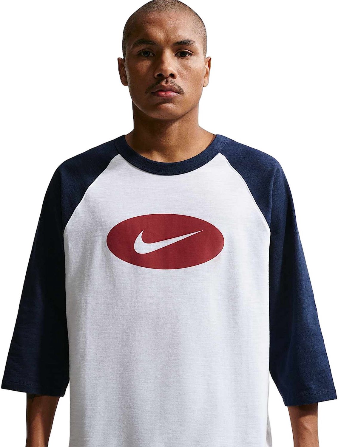 Nike M Nk Club 3/4 Rgln Top Reissue II4254-451 T-shirt heren L Multicolor