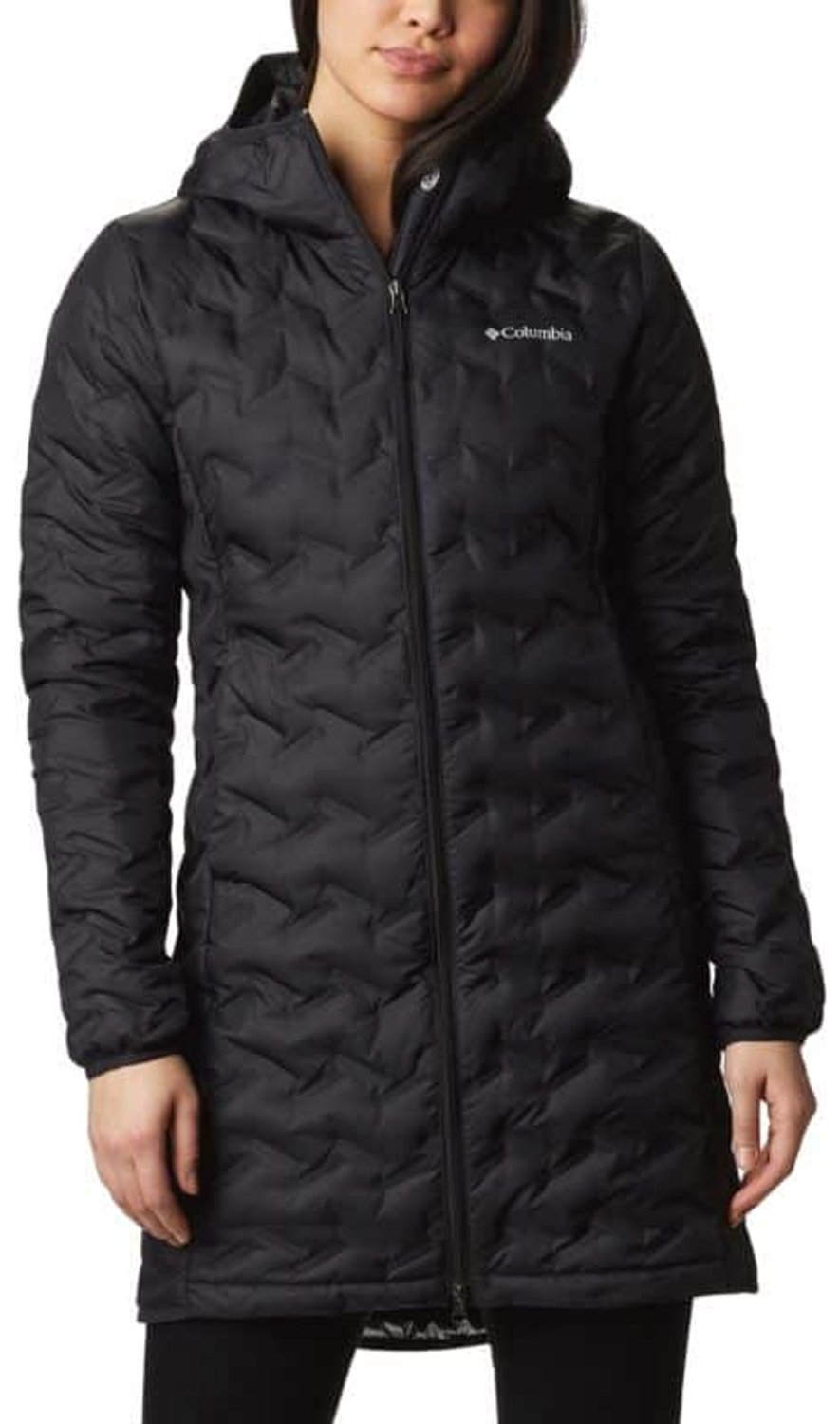 Columbia Delta Ridge ong Down Jacket 1909254010 Jas dames XS Zwart