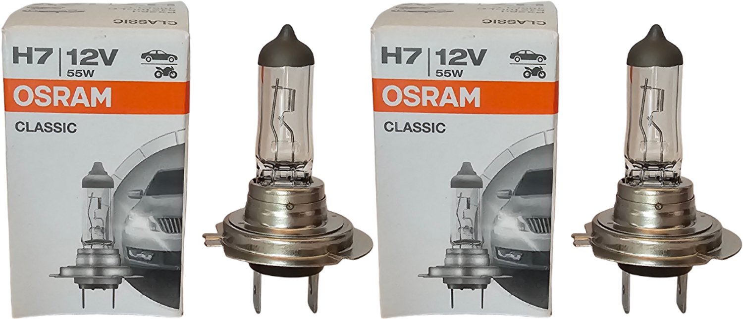OSRAM CLASSIC H7 Autolampen Set 2 Stuks 12V 55W – foto 2