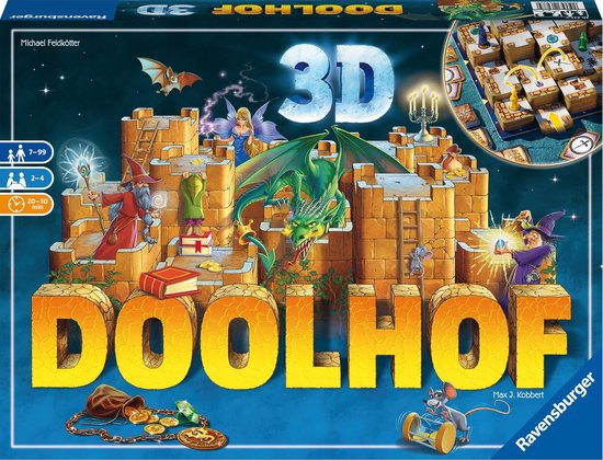 Afbeelding van het spel Ravensburger Doolhof 3D - Bordspel