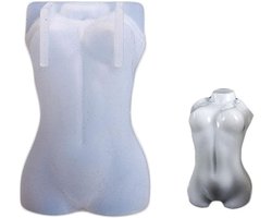 3D Torso Kaars Mal voor Mannen en Vrouwen, Silicoon Mal voor Kaarsen Maken, Epoxy Gieten en Plakfiguren Decoratie DIY Craft